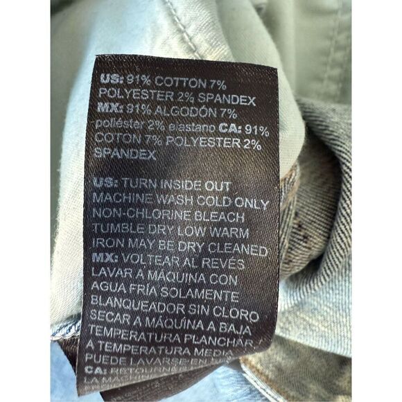 White House Black Market High-Rise Everyday Soft Denim Distressed Straight Jeans - Picture 8 of 11